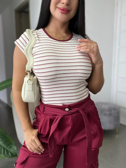 BLUSA EN HILO IMPORTADA