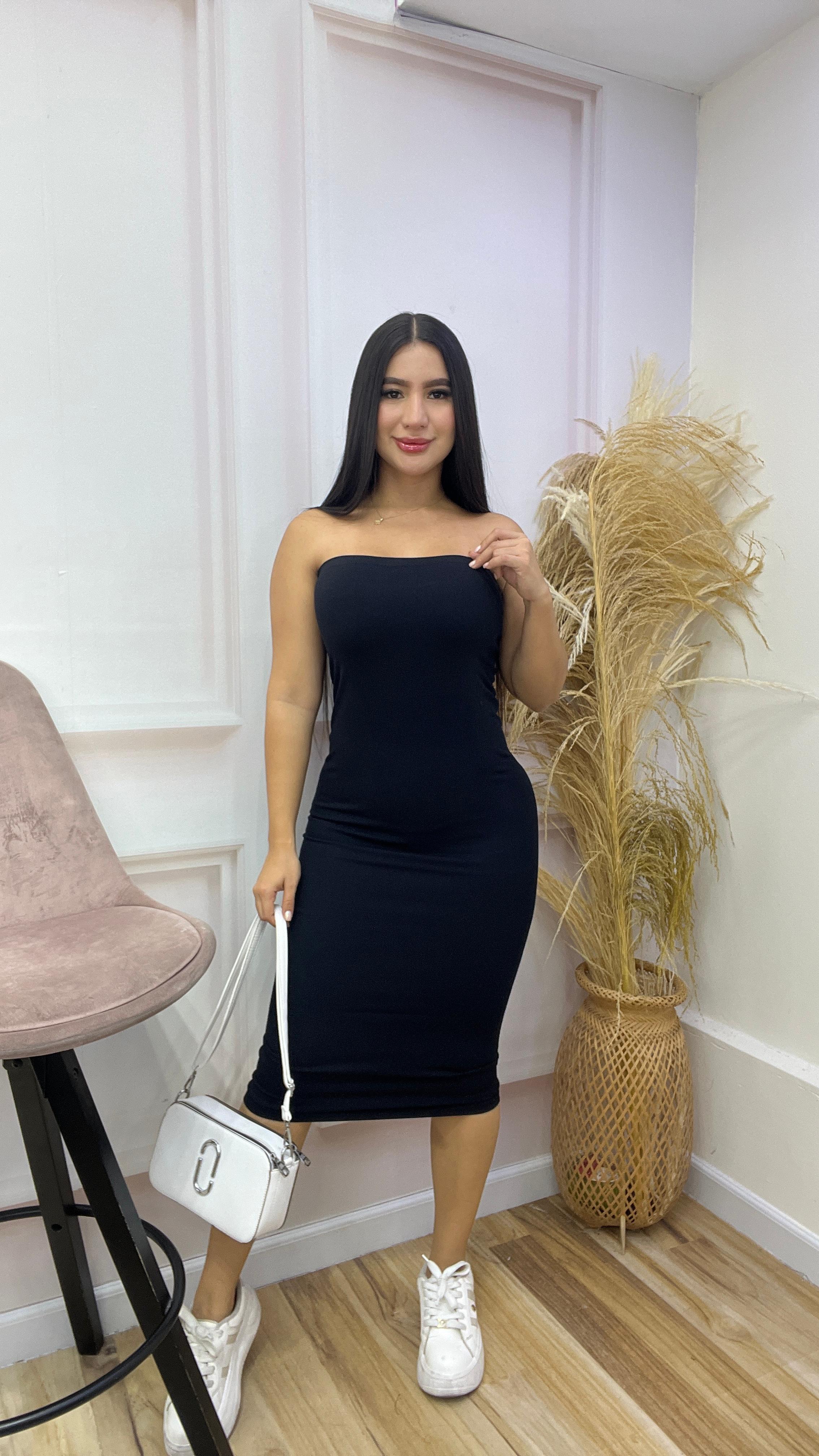 VESTIDO AMERICANO STRAPLESS