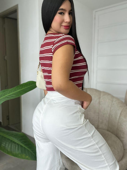 BLUSA EN HILO IMPORTADA