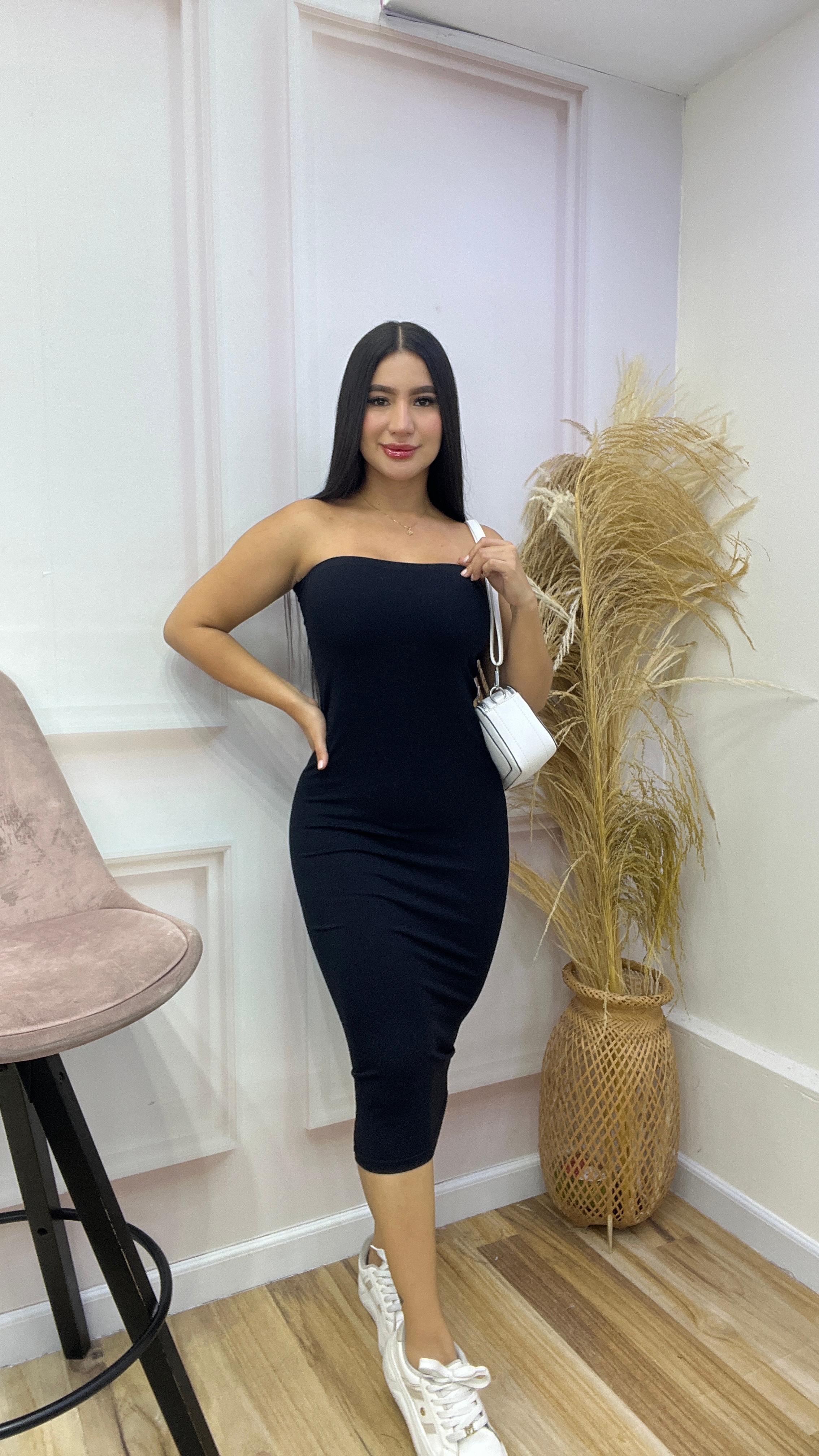 VESTIDO AMERICANO STRAPLESS