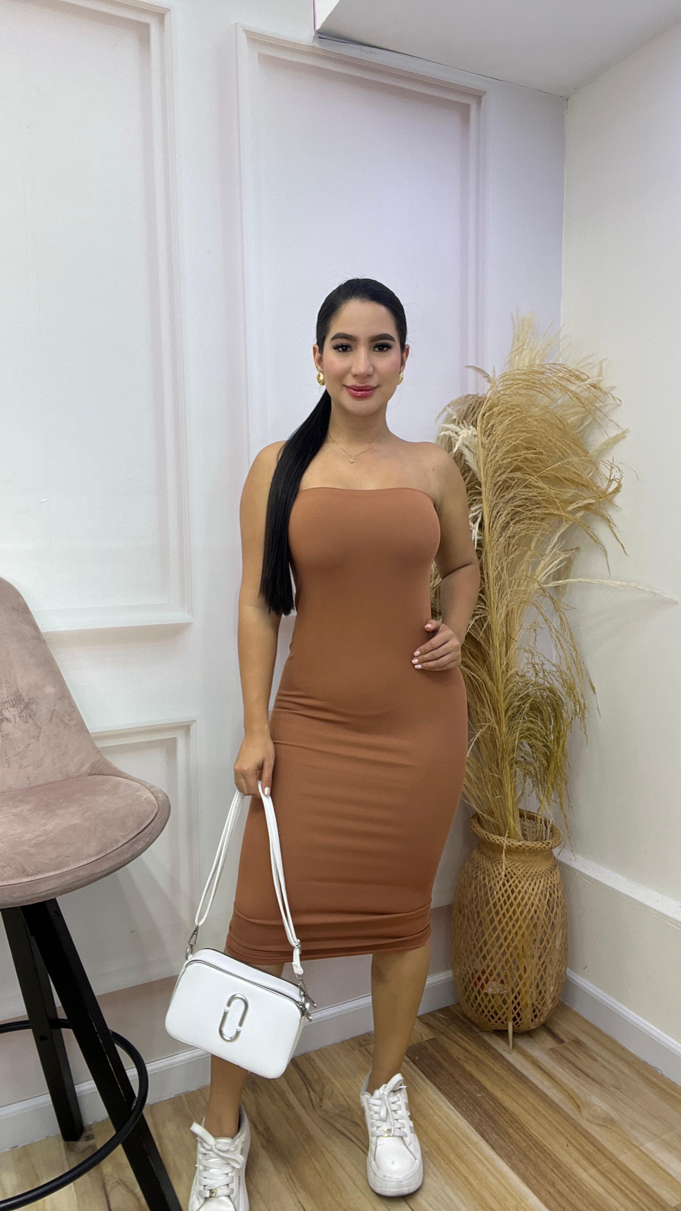 VESTIDO AMERICANO STRAPLESS