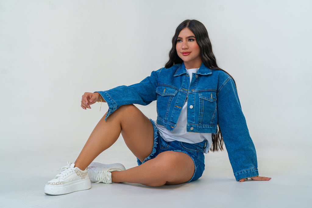 CHAQUETA DE JEAN