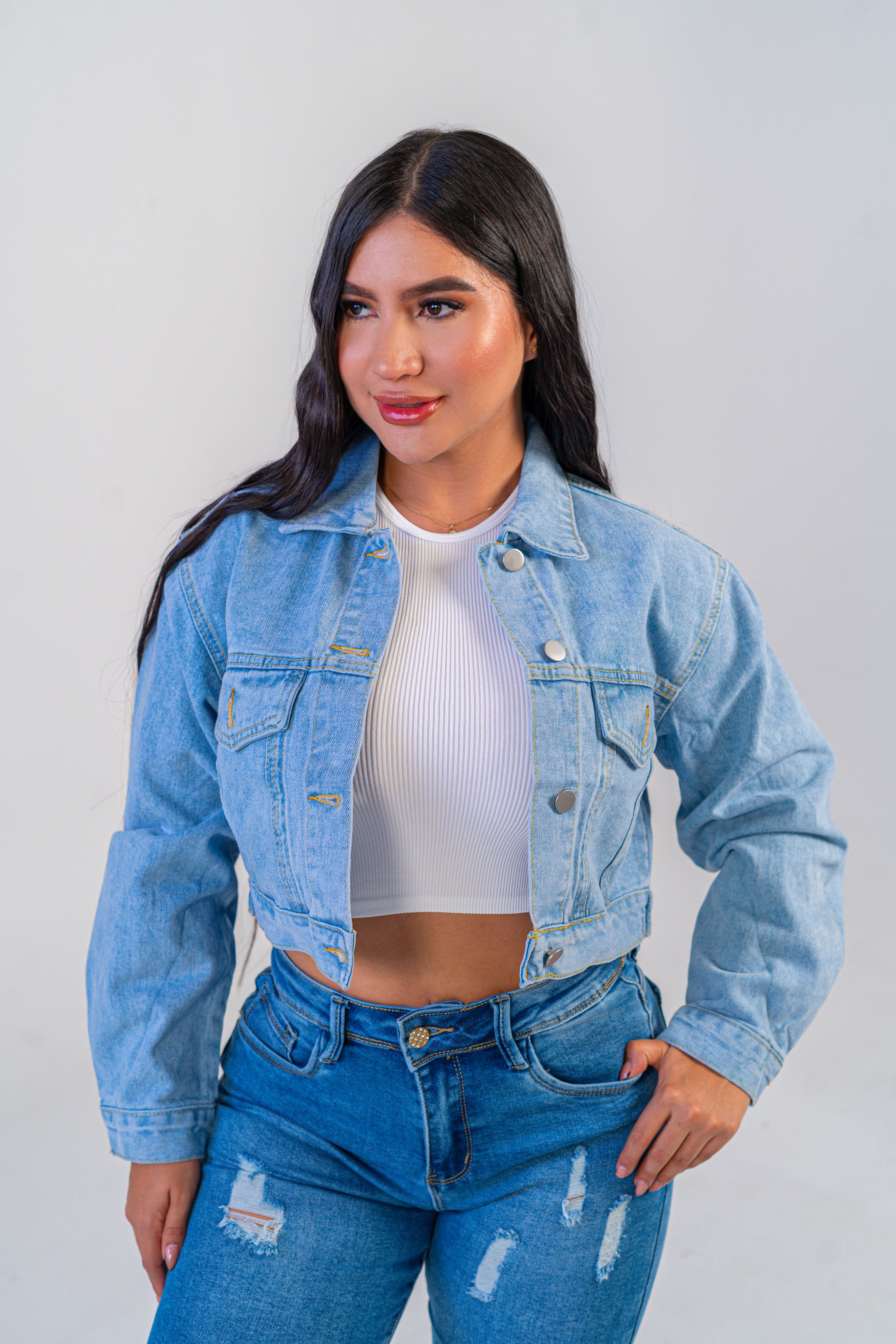 CHAQUETA DE JEAN